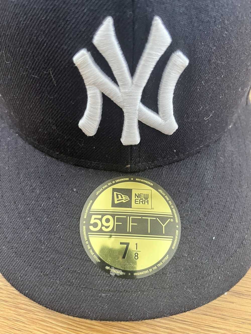 7 7/8 - New York NY Yankees 98 WS Sky Blue Crown Grey UV New Era