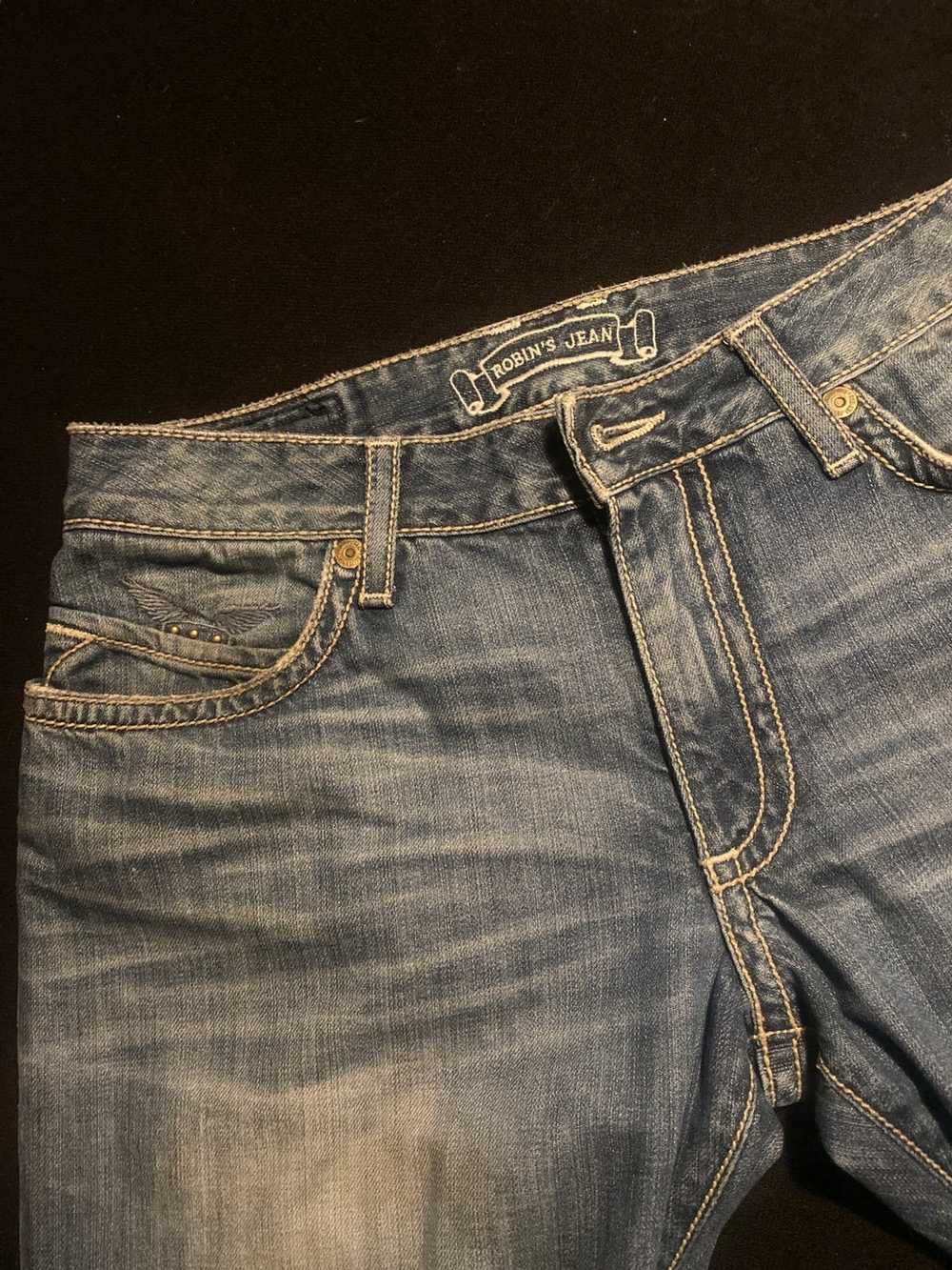 Robins Jeans Robins Jeans Gold Studded pocket pants - Gem