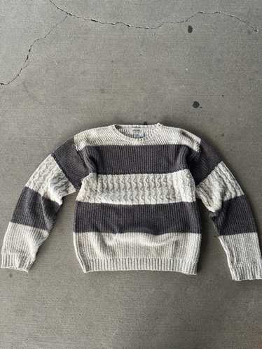 Eddie Bauer Vintage Sweater Wide Stripes