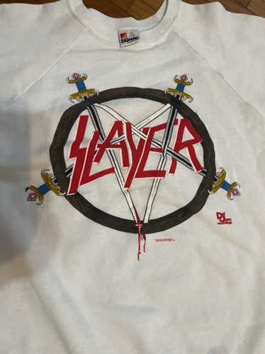 Slayer Slayer 1990 Sweater Def Jam on a Signal Tag - image 1