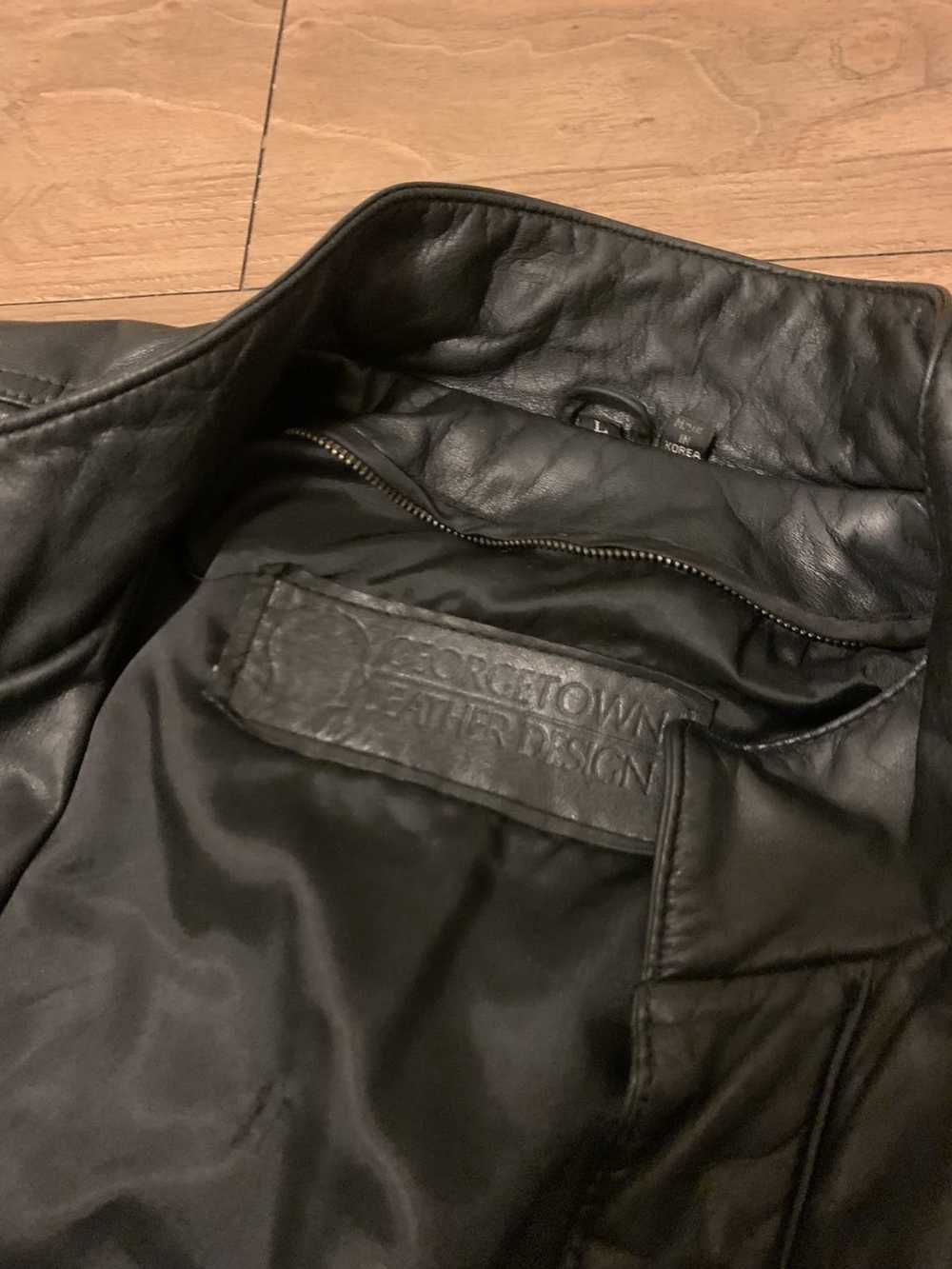 Leather Jacket × Vintage Georgetown Leather Desig… - image 3