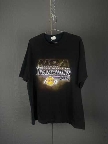 2010 Los Angeles Lakers Kobe Bryant NBA World Champions T Shirt Size Large  – Rare VNTG