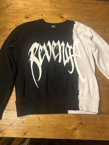 Revenge Revenge split crewneck sweater