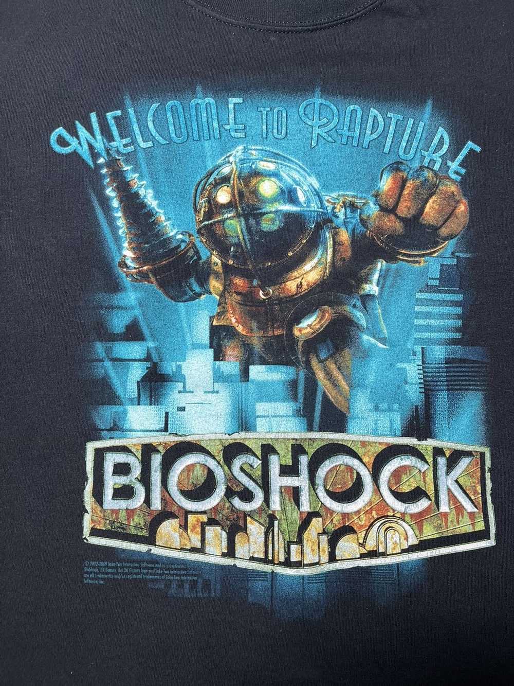 Vintage Bioshock Welcome to Rapture game promo sh… - image 2