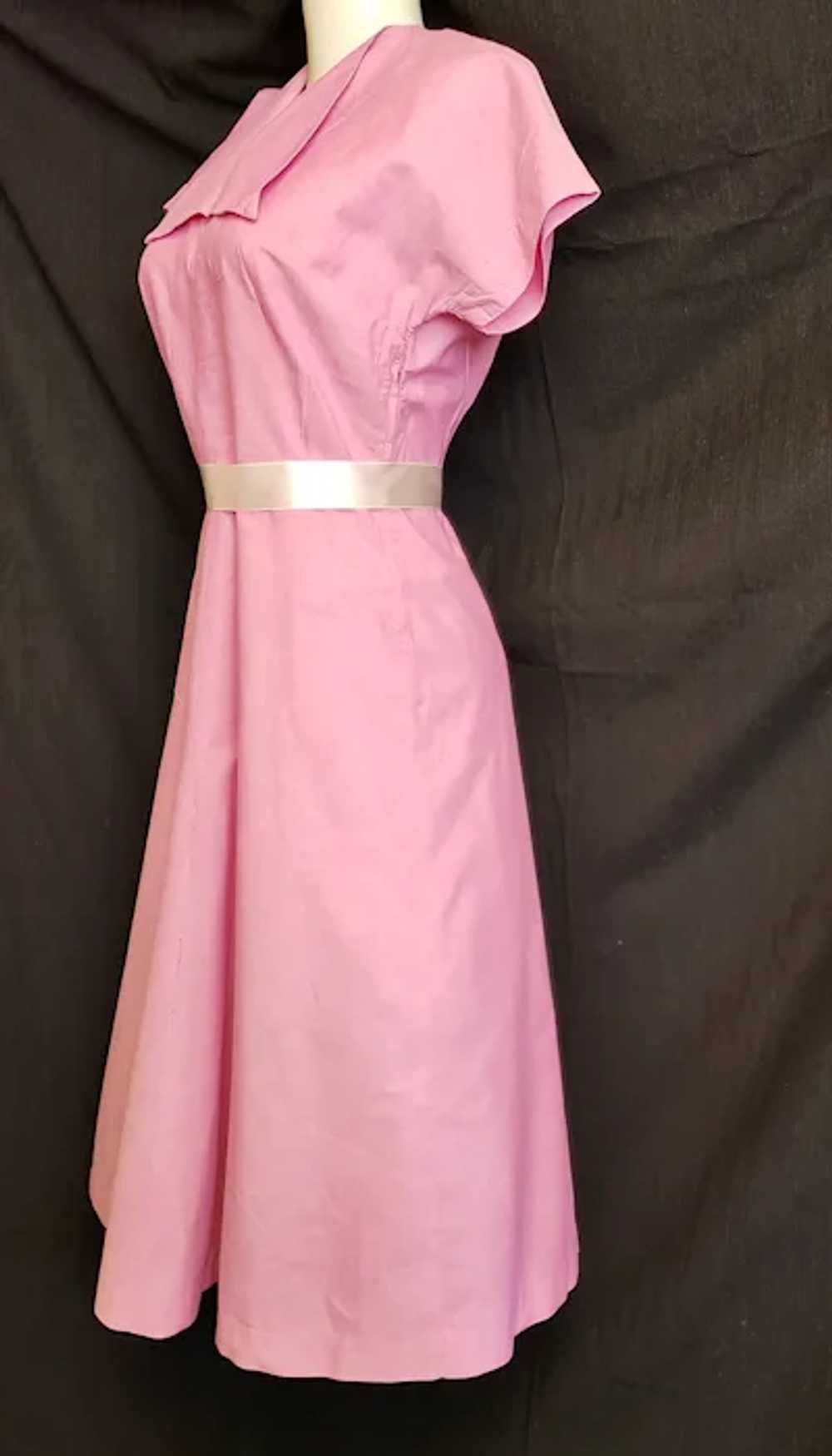 Luscious Raspberry Pink DAY DRESS - image 11