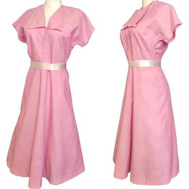 Luscious Raspberry Pink DAY DRESS - image 1