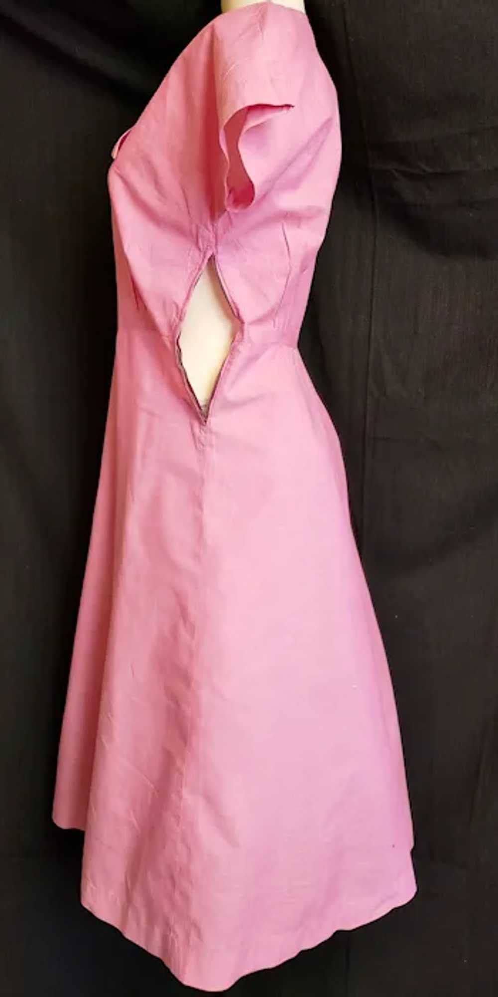 Luscious Raspberry Pink DAY DRESS - image 7