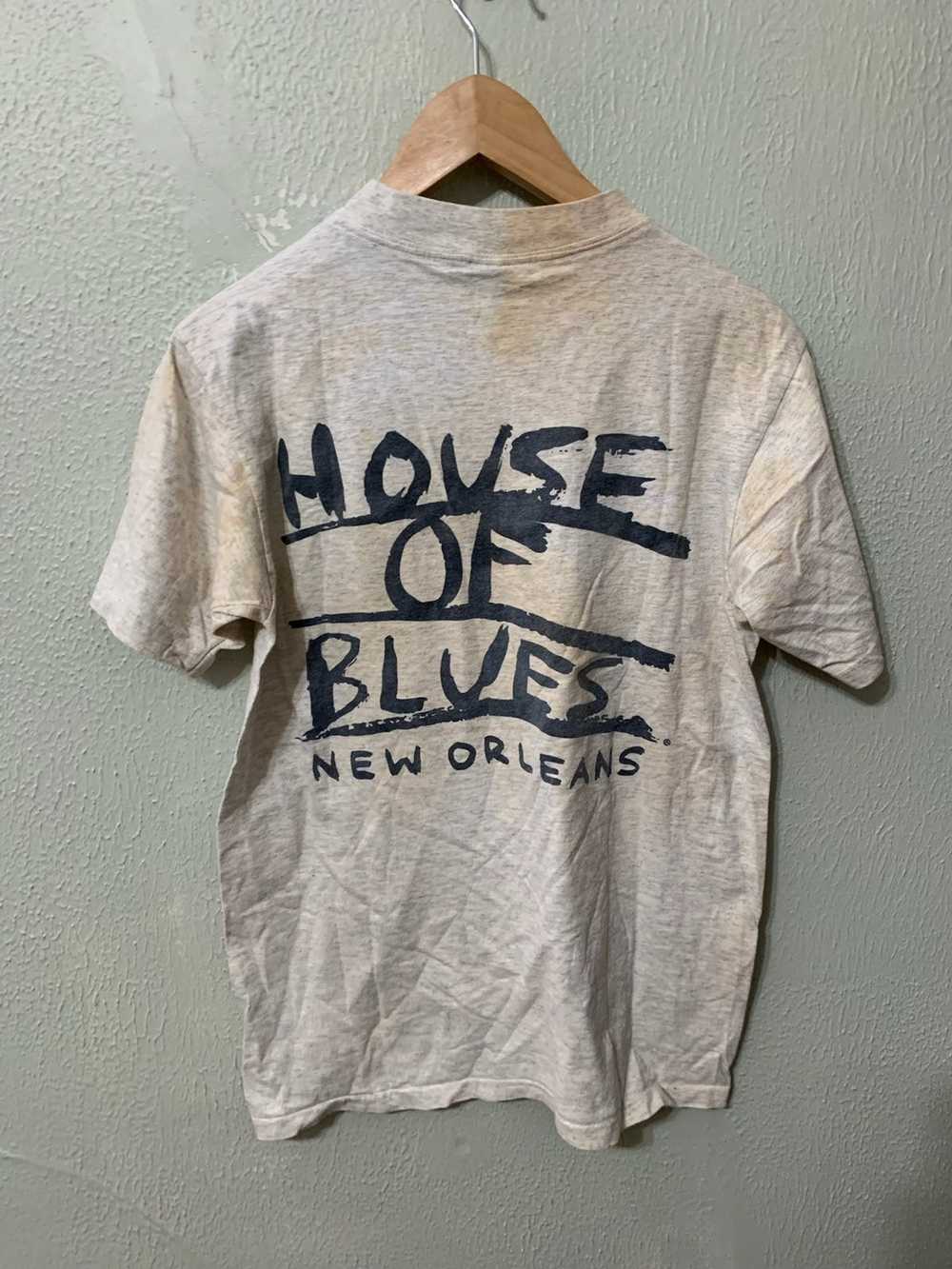 Vintage Vintage House of Blues Grey Stained Tee - image 3
