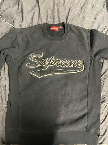Streetwear × Supreme Supreme Brush Script Black C… - image 1