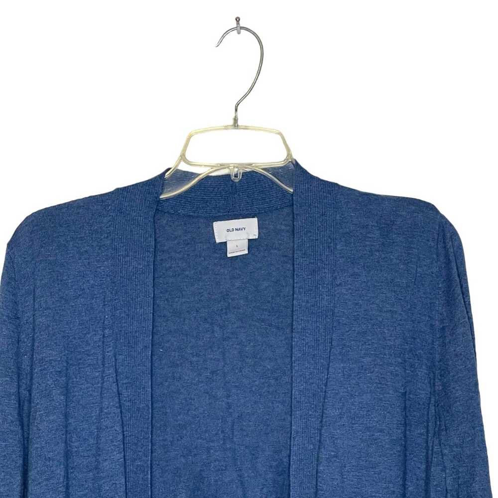 Old Navy Old Navy Open Cardigan Sweater Large Blu… - image 2