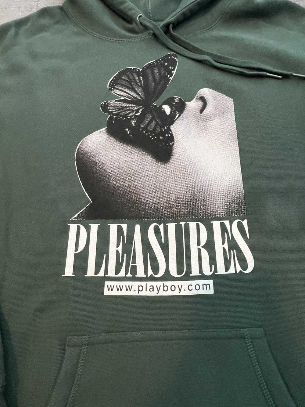 Playboy × Pleasures Pleasures X Playboy Eat Hoode… - image 2