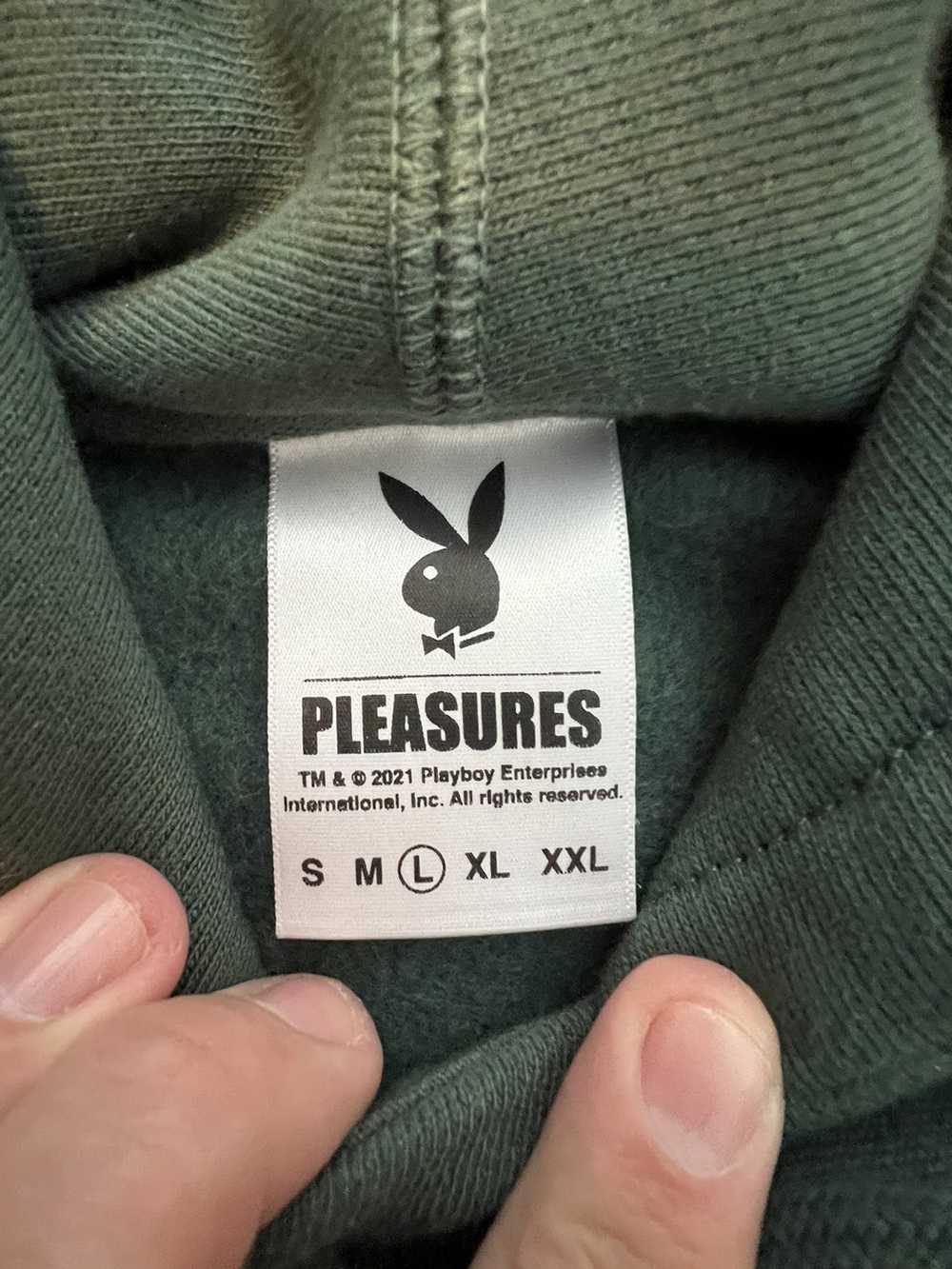 Playboy × Pleasures Pleasures X Playboy Eat Hoode… - image 3