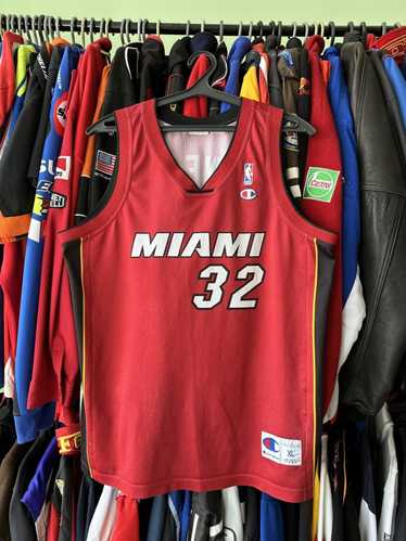 Champion × NBA × Vintage AUTHENTIC MIAMI HEAT #32 