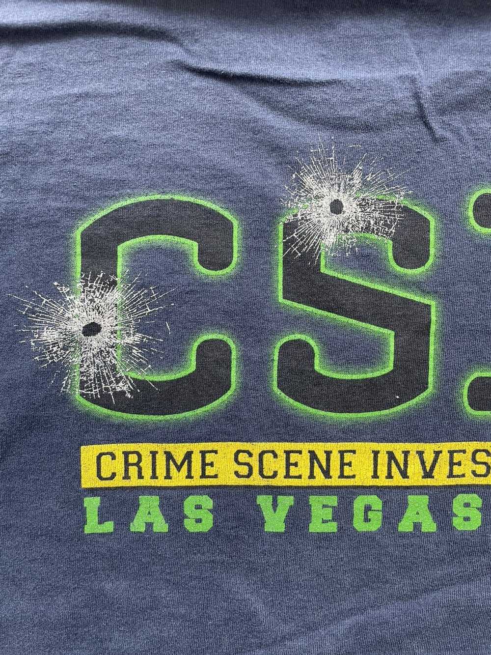 Hanes × Movie × Vintage Vintage CSI Las Vegas TV … - image 8