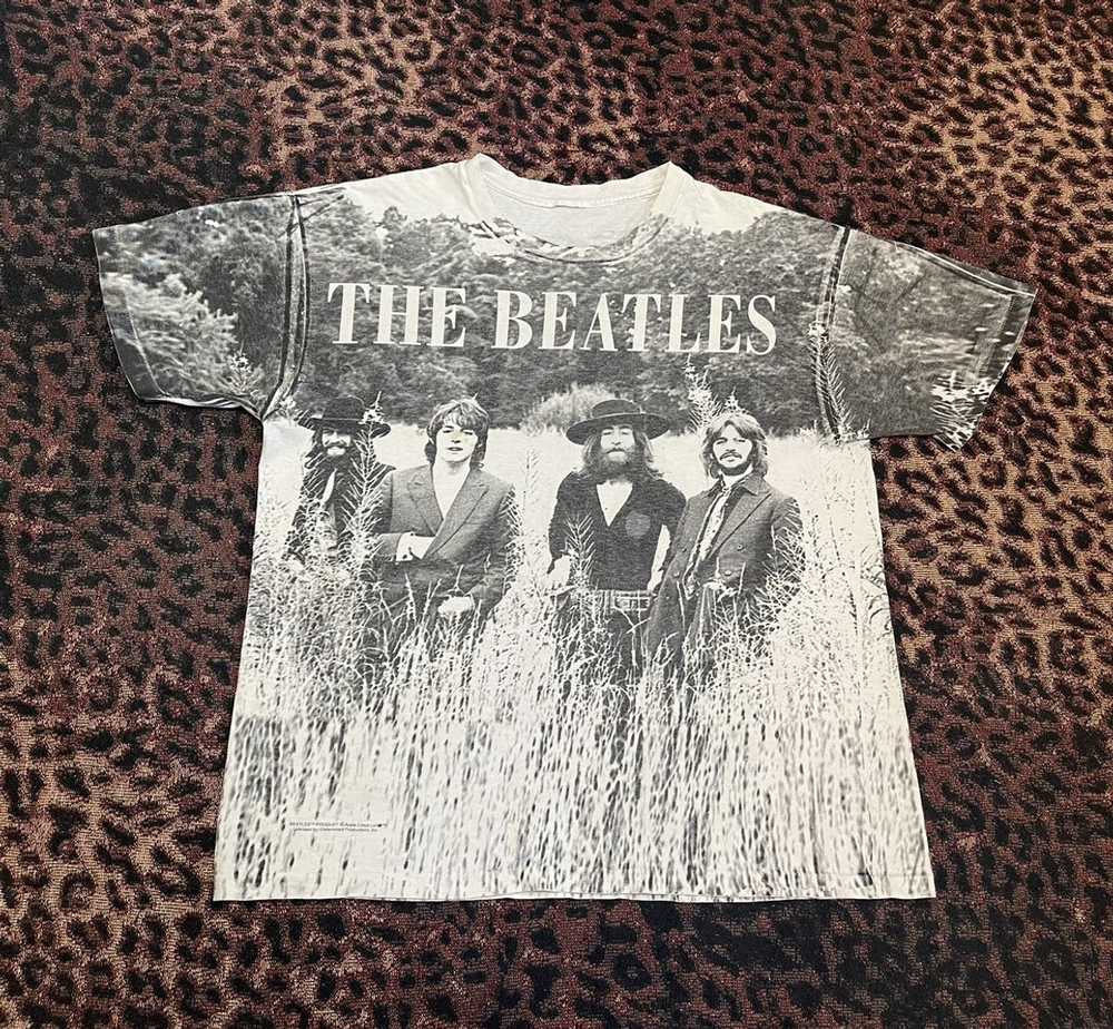 Band Tees × Rock Tees × Vintage Vintage Beatles A… - image 1