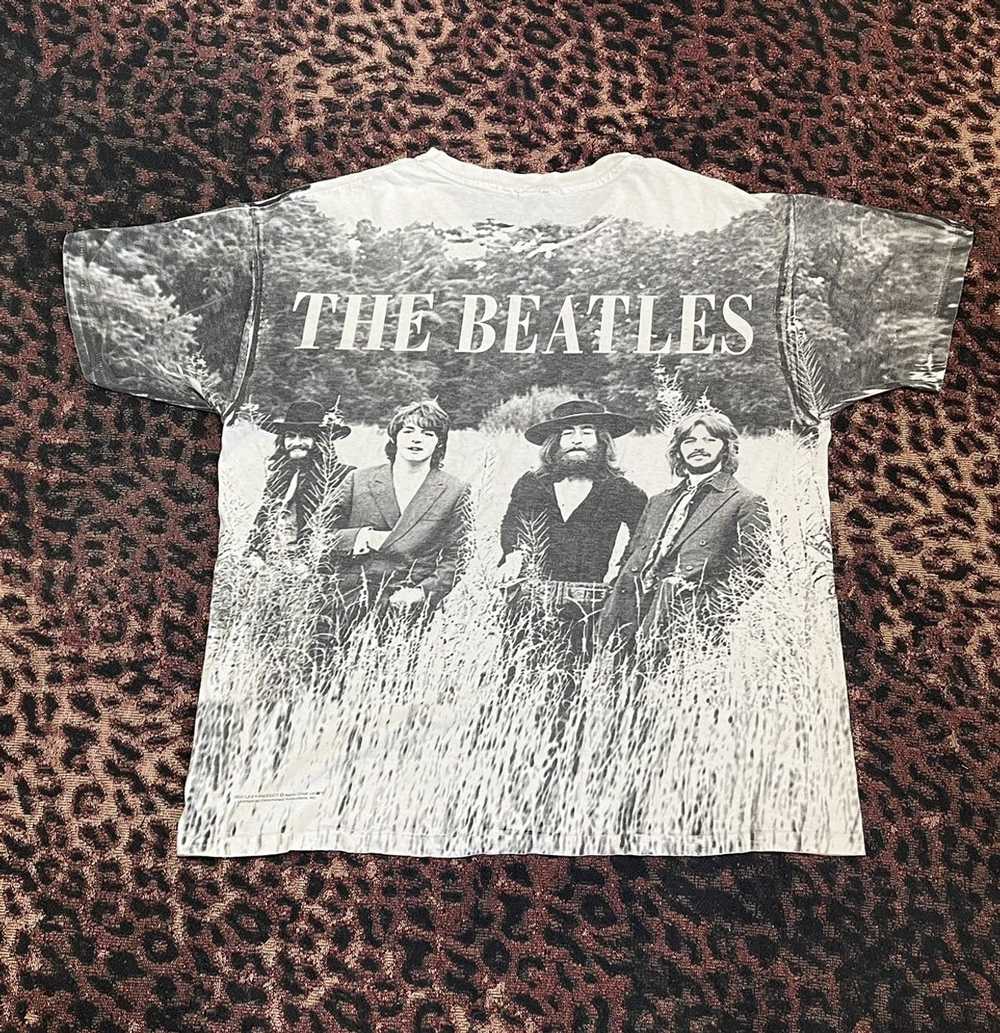 Band Tees × Rock Tees × Vintage Vintage Beatles A… - image 2