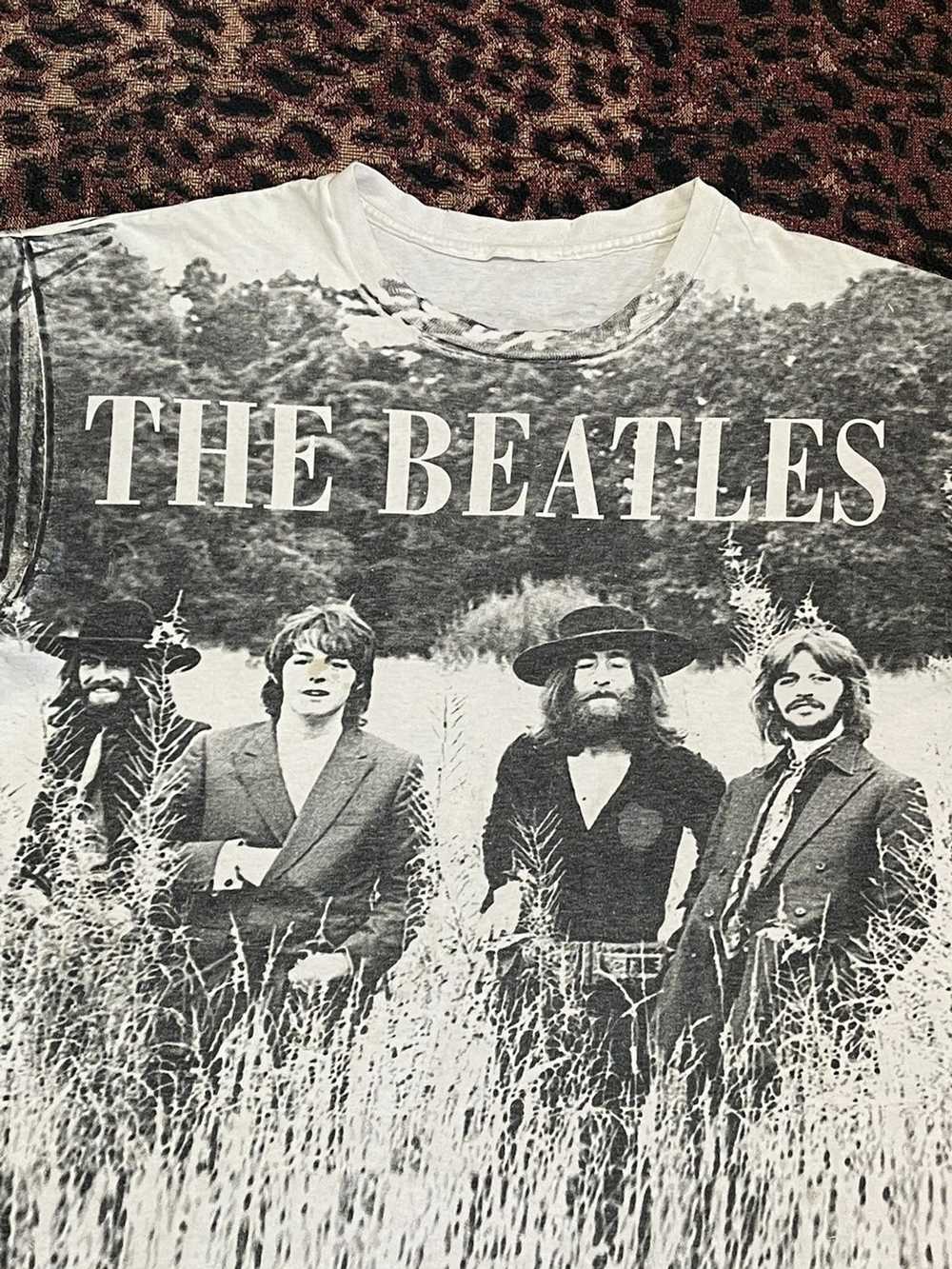 Band Tees × Rock Tees × Vintage Vintage Beatles A… - image 7