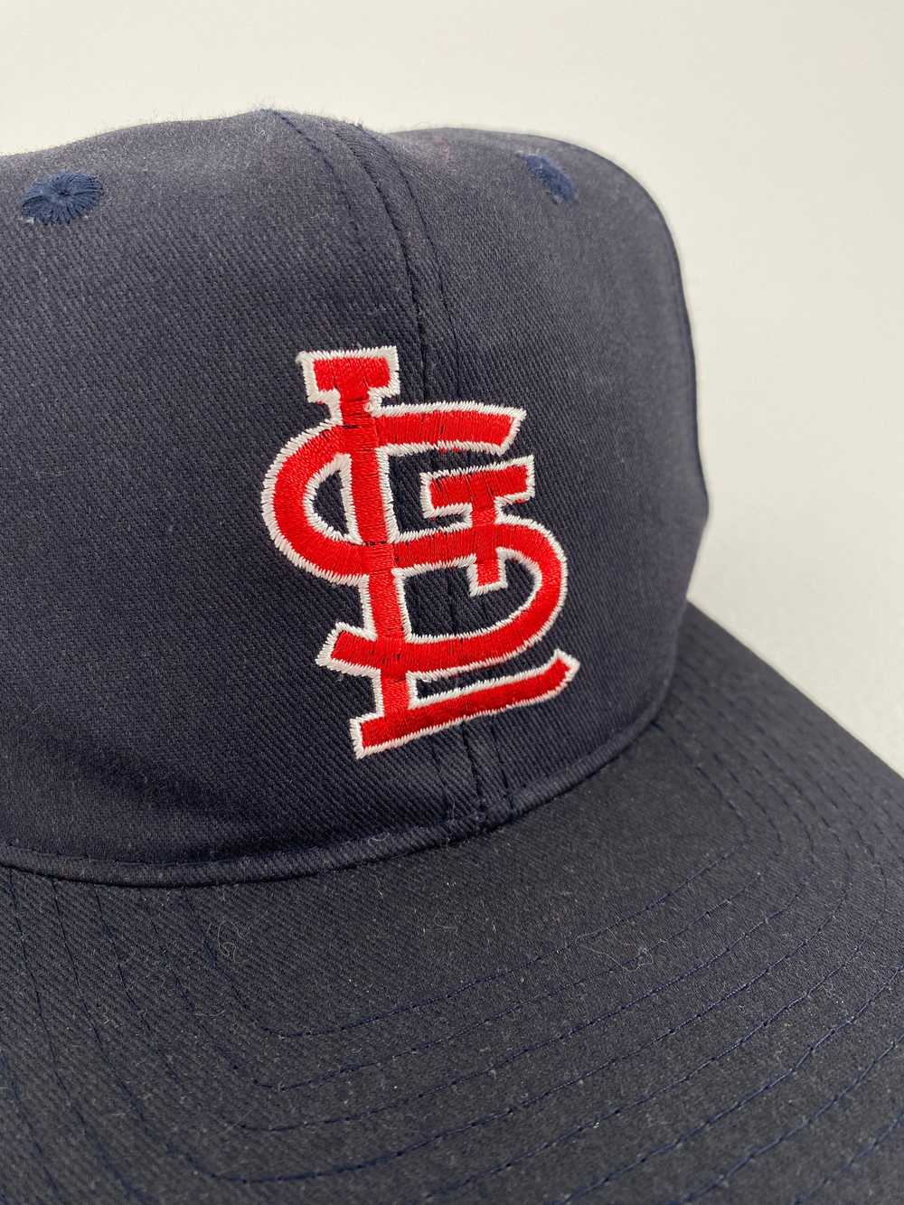 Vintage 1990's St. Louis Cardinals Twill Snapback… - image 2