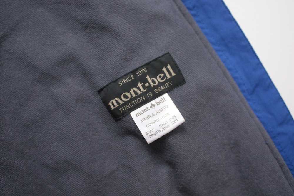 Montbell Montbell Blue Lightweight Windbreaker Ja… - image 7