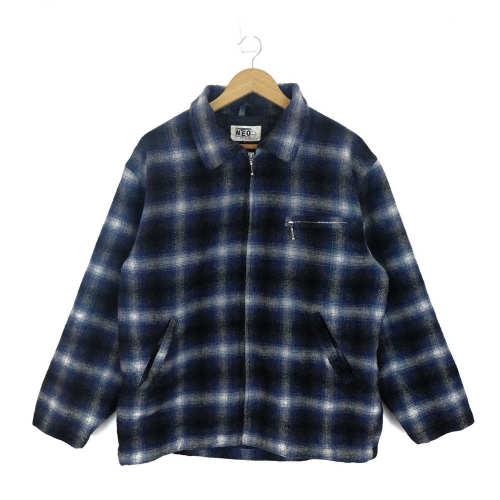 Flannel × Japanese Brand × Vintage Vintage 90's N… - image 1