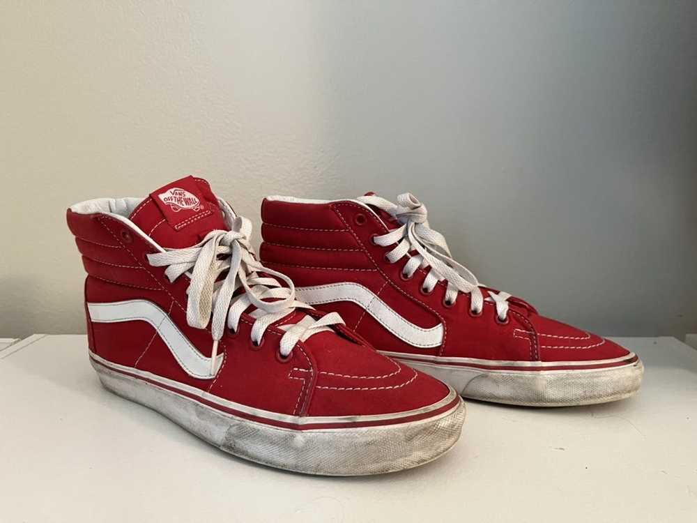 Vans Vans red high Old skool - image 3