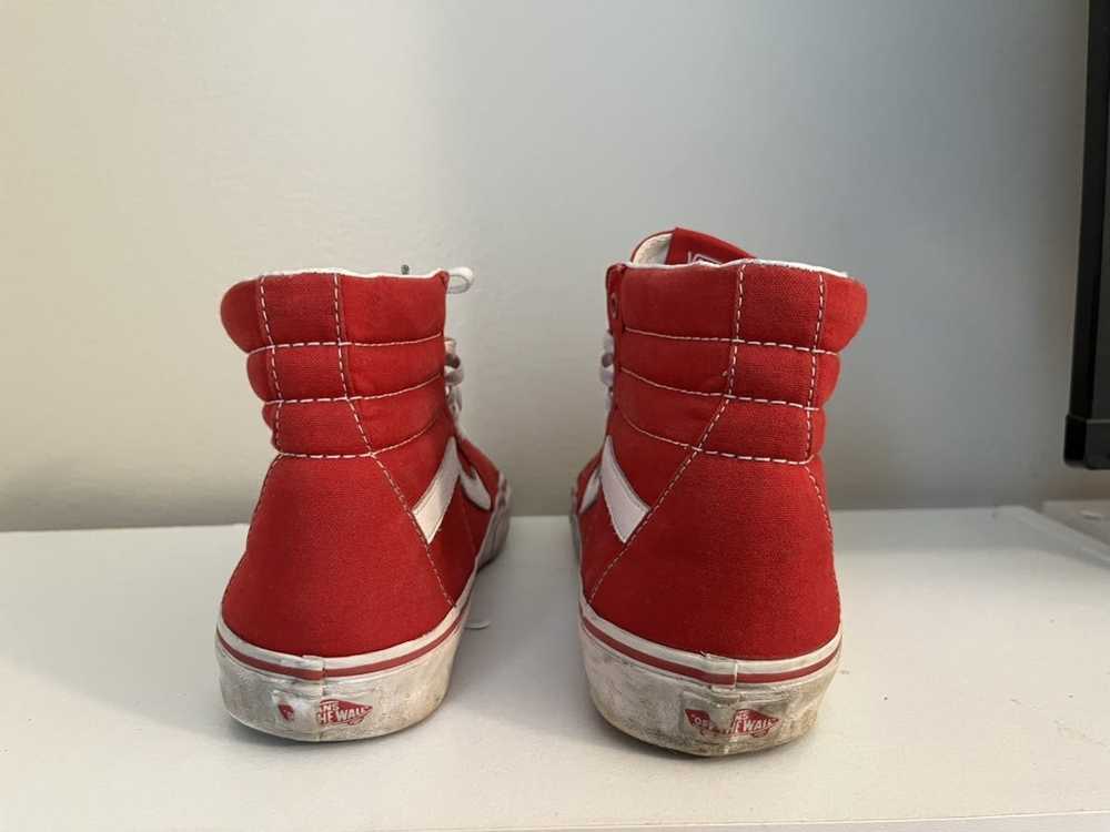 Vans Vans red high Old skool - image 4