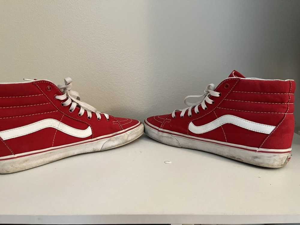 Vans Vans red high Old skool - image 5