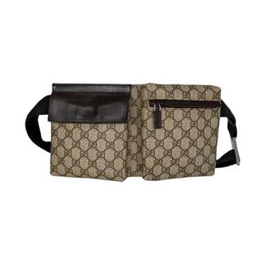 GUCCI Monogram Nylon Crossbody Bag Logo Outlet Belt Bags