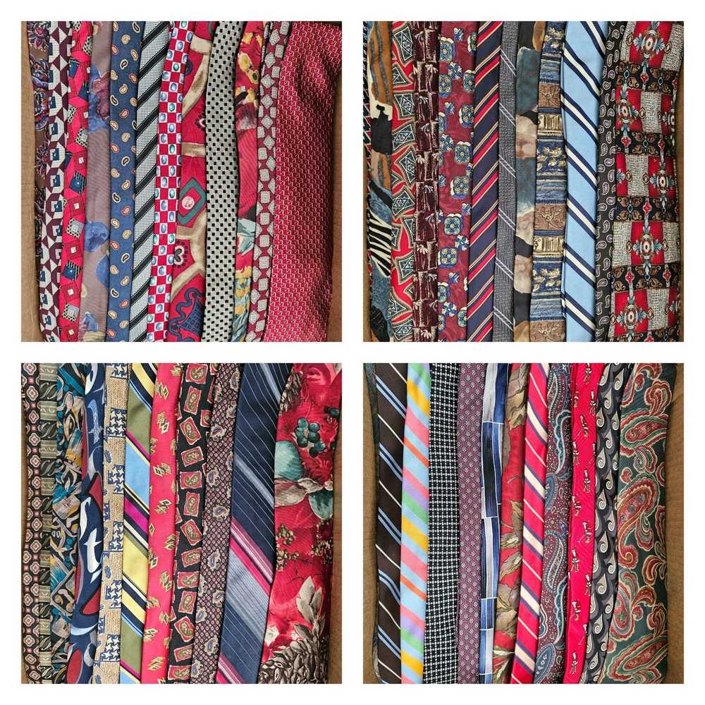 Assorted Lot of 450 Silk Designer Ties - image 4