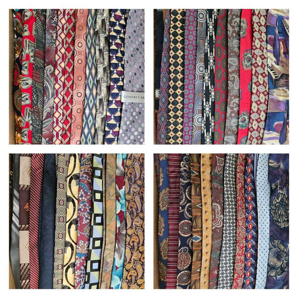 Assorted Lot of 450 Silk Designer Ties - image 5