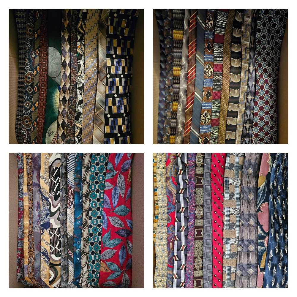 Assorted Lot of 450 Silk Designer Ties - image 6