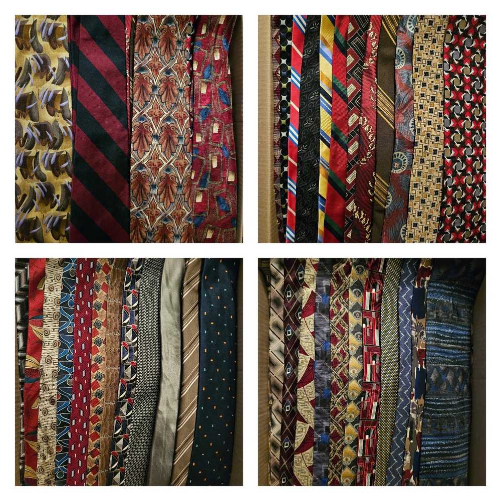 Assorted Lot of 450 Silk Designer Ties - image 8