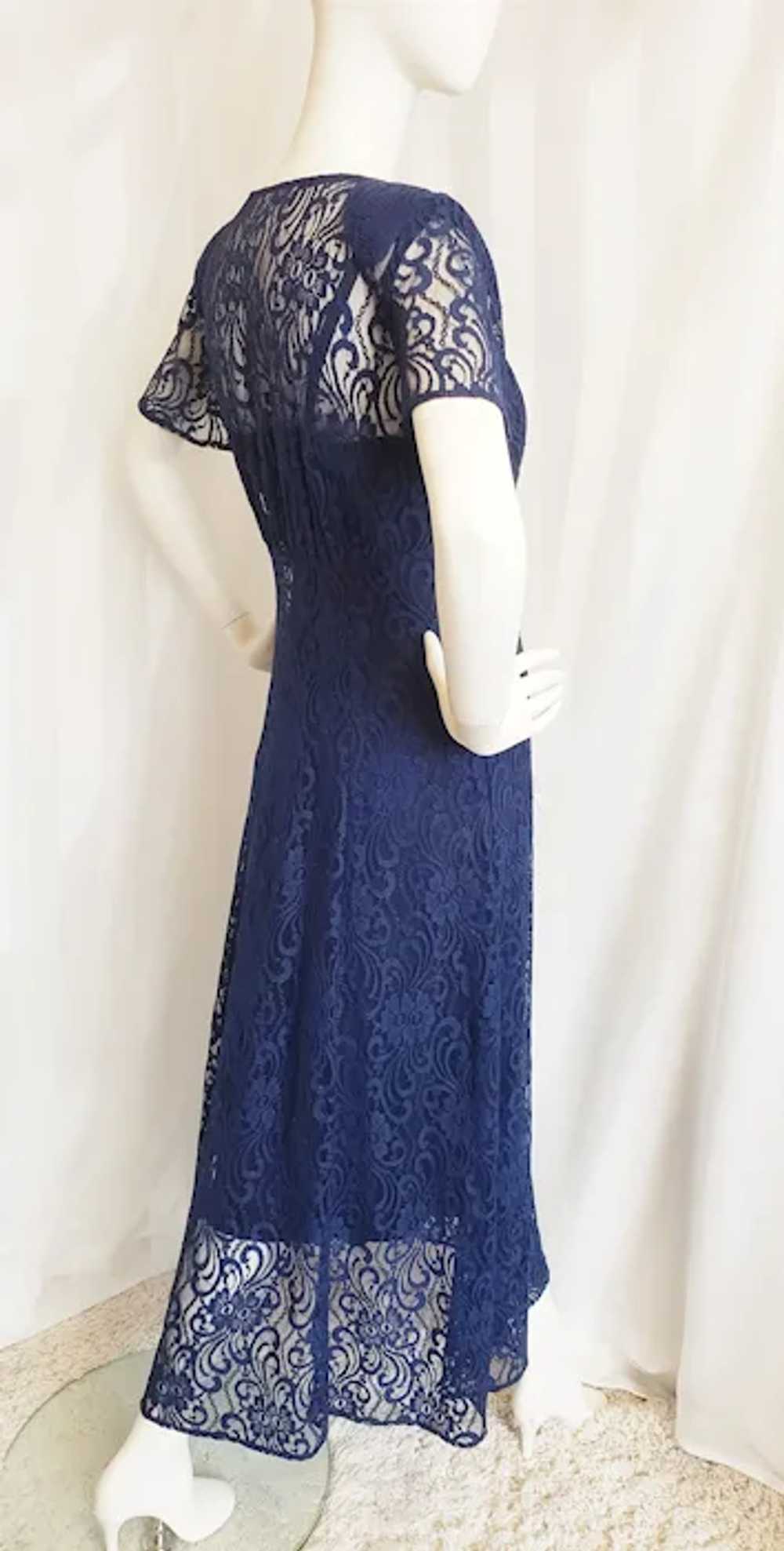Romantic Lovely Lace Maxi Dress - image 2