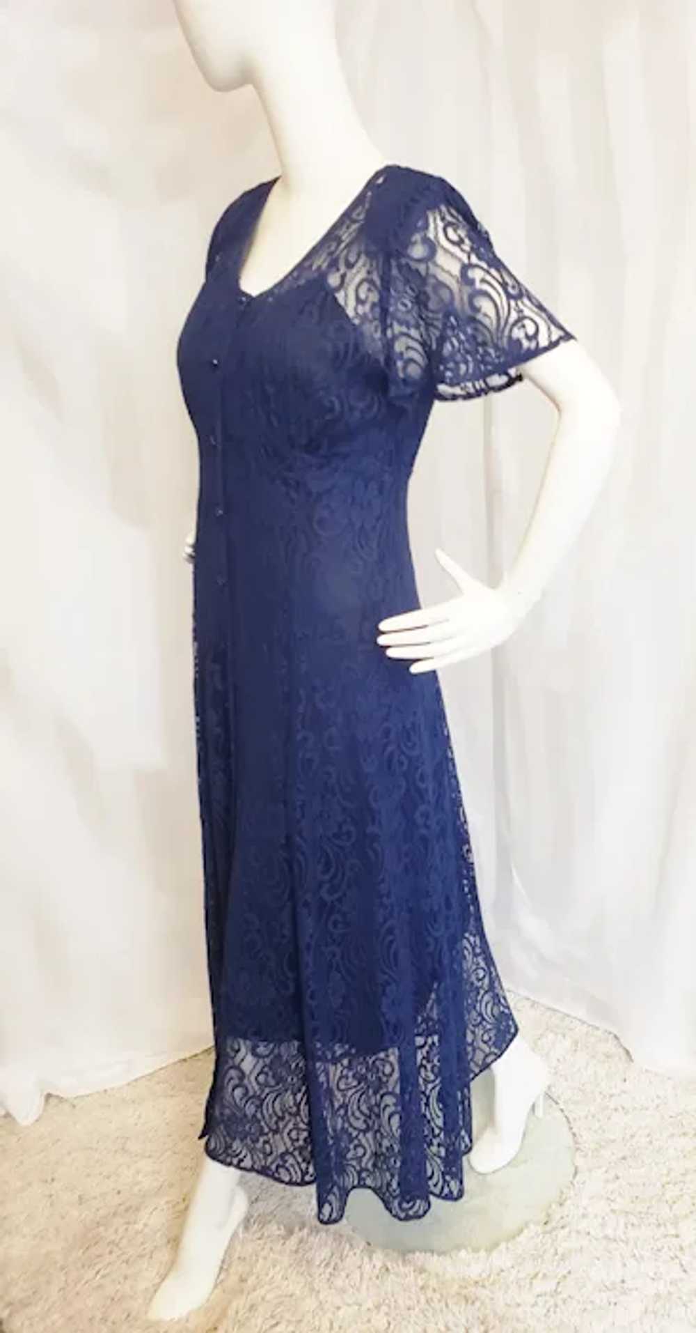 Romantic Lovely Lace Maxi Dress - image 6