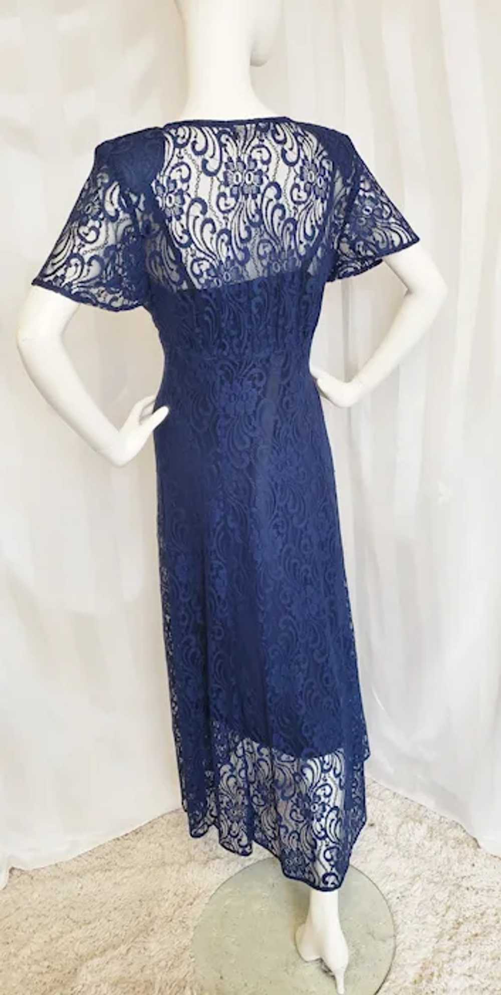 Romantic Lovely Lace Maxi Dress - image 8