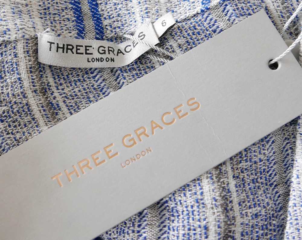 Three Graces London Livietta Striped Linen Kaftan… - image 7