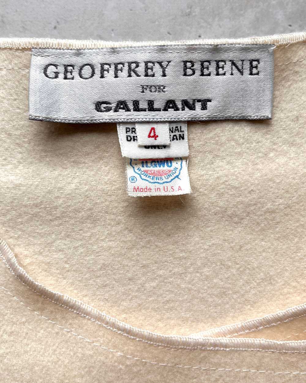 80s Geoffrey Beene Wool Jacket - image 6