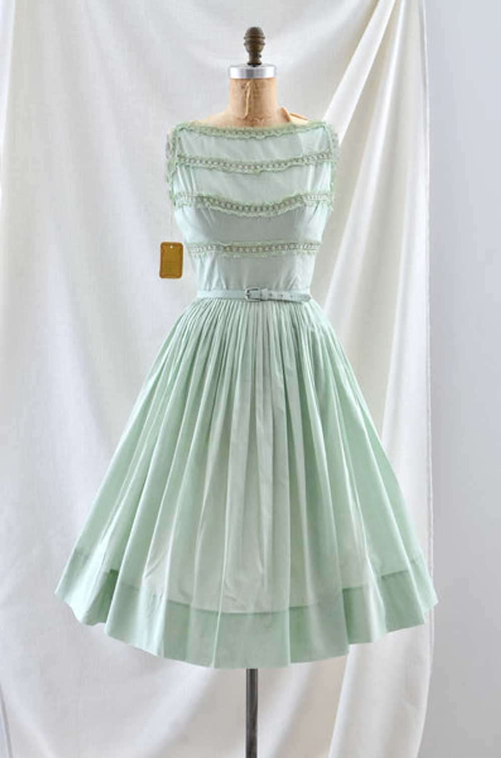 1950's Mint Sundress - image 1