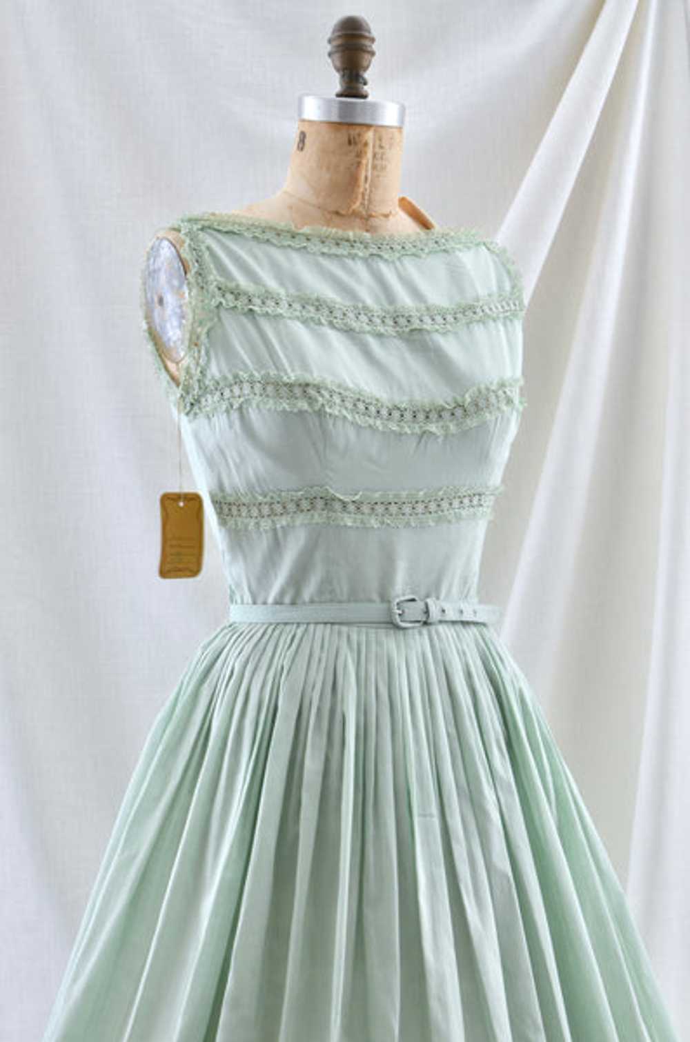 1950's Mint Sundress - image 2