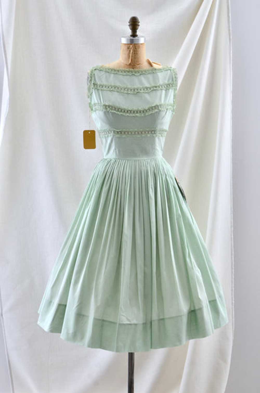 1950's Mint Sundress - image 3