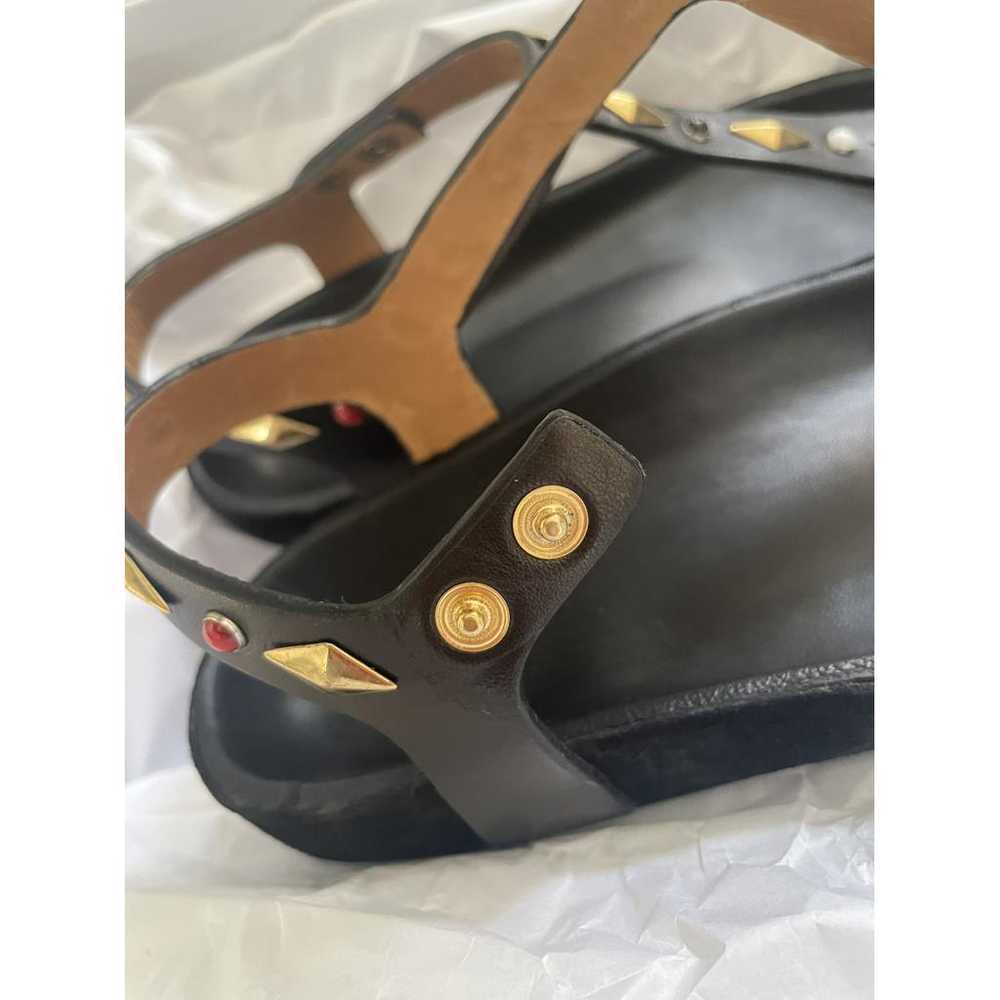 Isabel Marant Leather flip flops - image 10