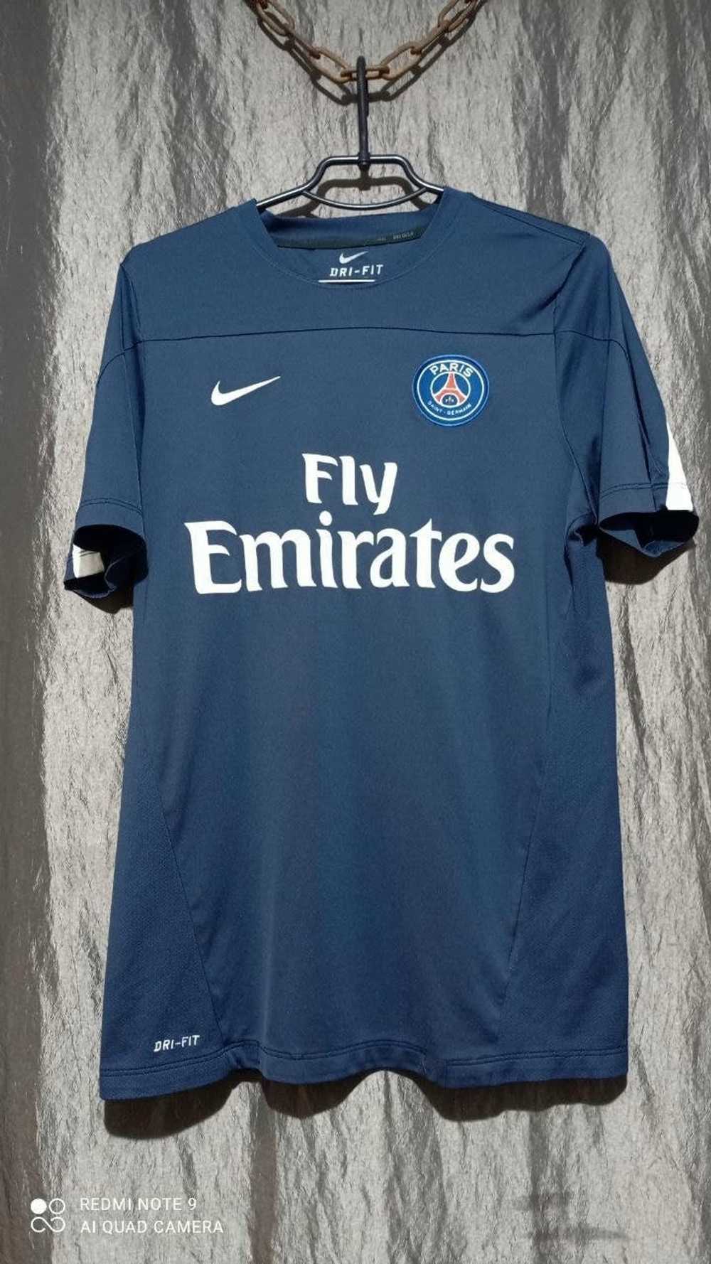 Nike × Soccer Jersey × Vintage Tshirt Nike Paris … - image 2