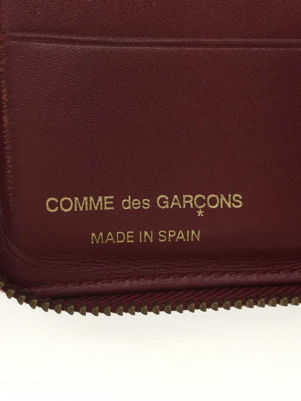 Comme des Garcons Wallets Bordeaux Zip Bi-fold Le… - image 3