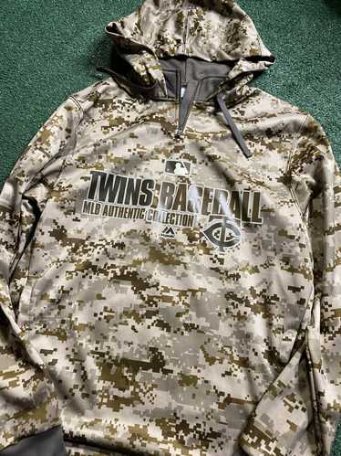 Majestic Minnesota Twins Support the Troops Hoodie