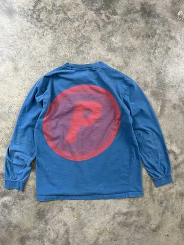 Palace Palace Pircular Longsleeve Blue FW18 Sz. XL