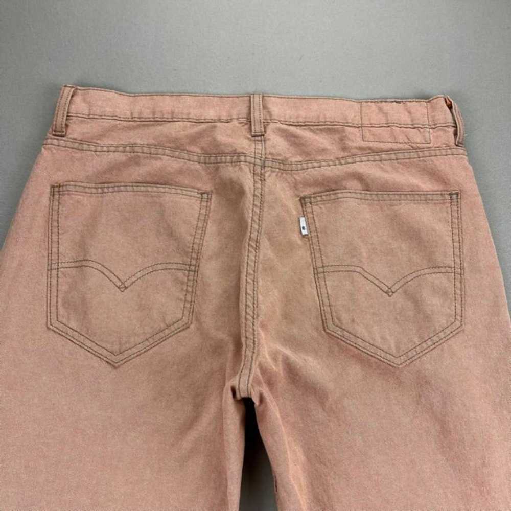 Levi's Levis Chino Pants Mens 34x34 Peach Orange … - image 2
