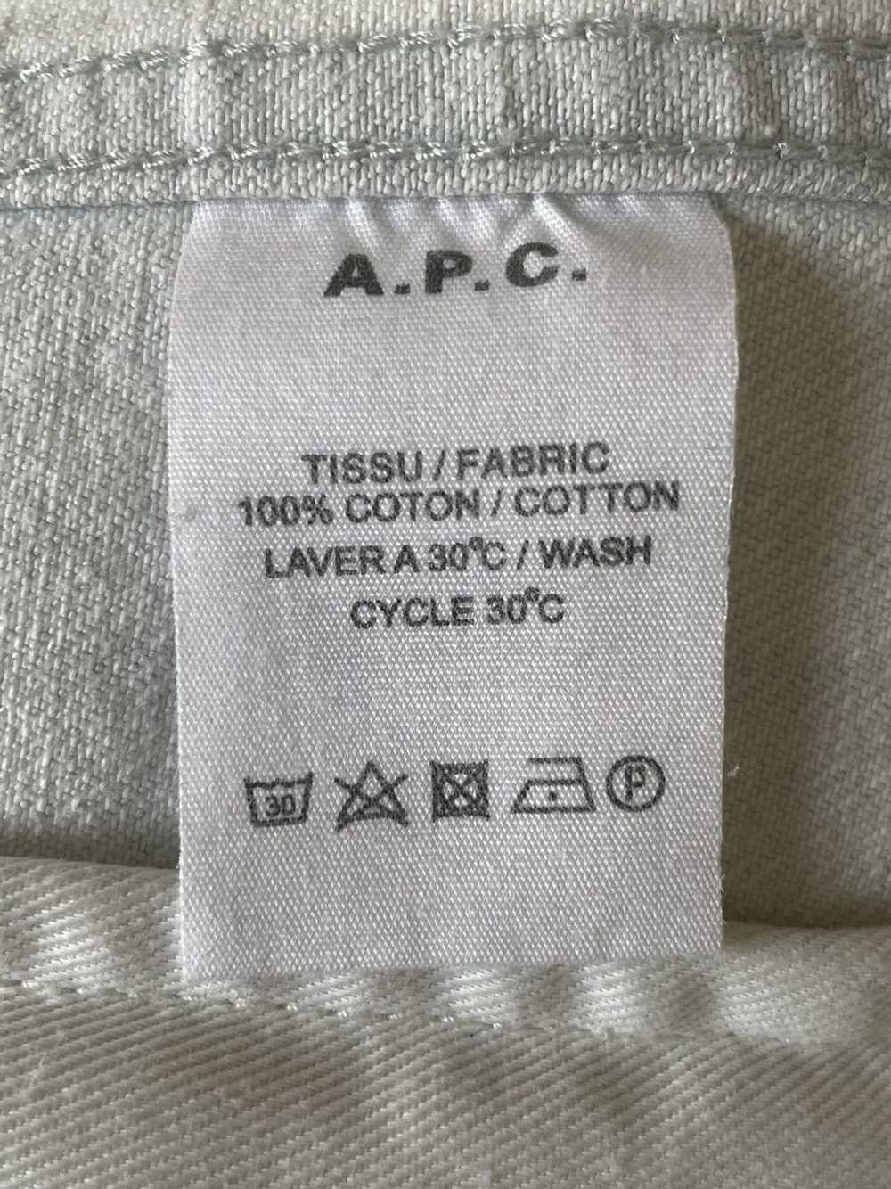A.P.C. Light Wash Denim Jacket, Small - image 11