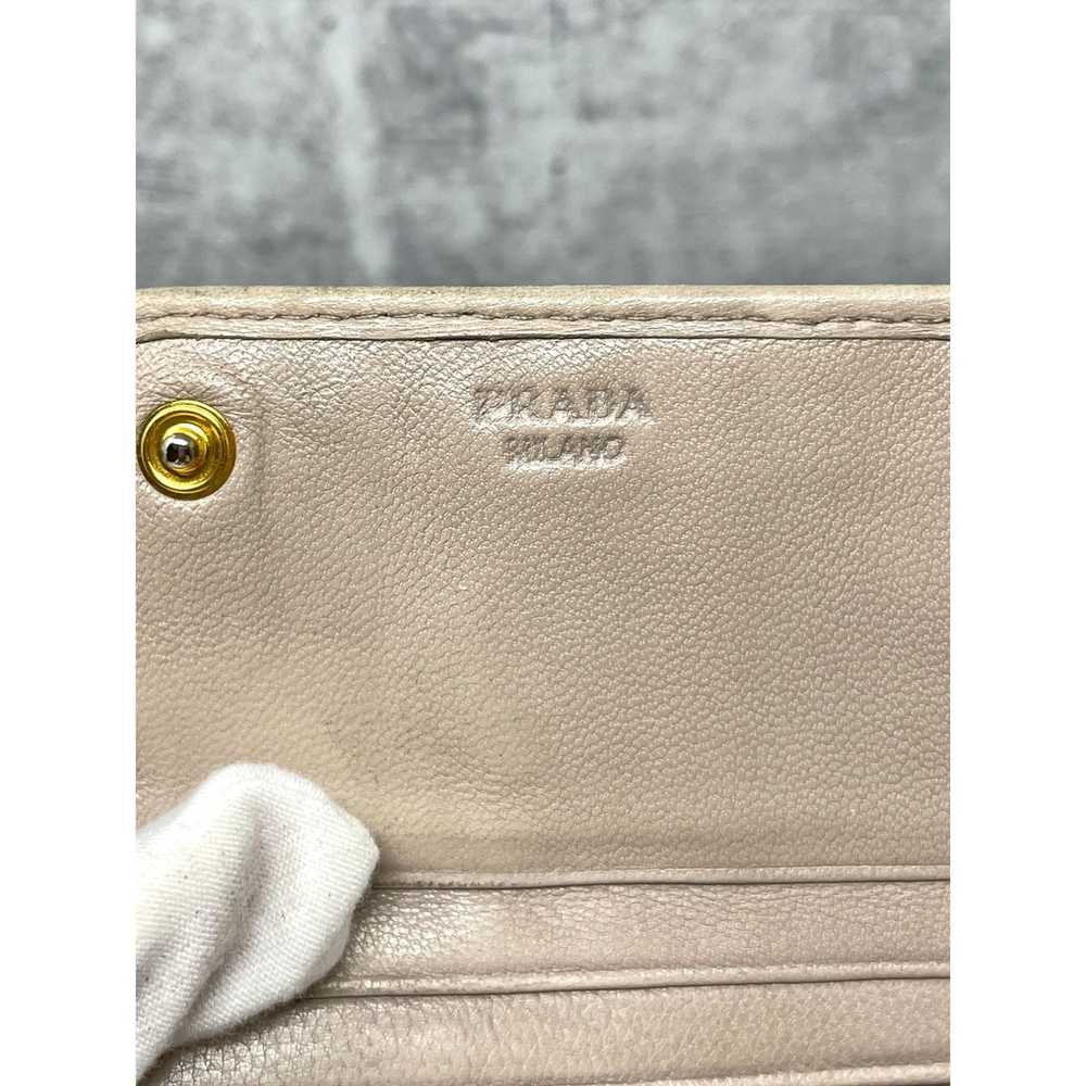 Prada Prada Leather Gaufre Wallet - image 6
