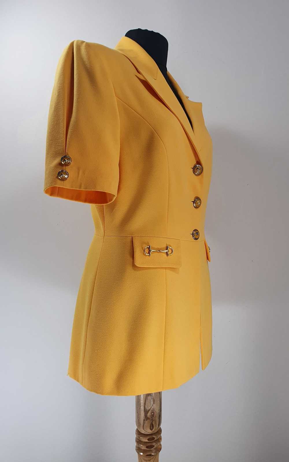 Vintage Extenzo Paris Blazer in Yellow - image 2