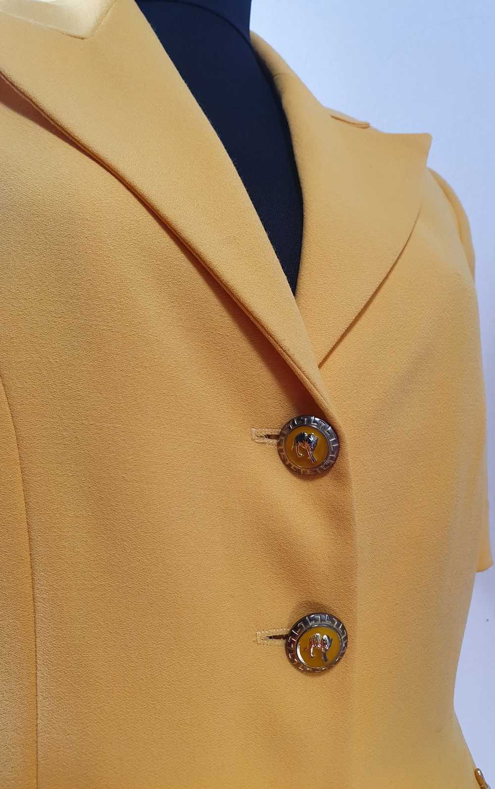 Vintage Extenzo Paris Blazer in Yellow - image 4